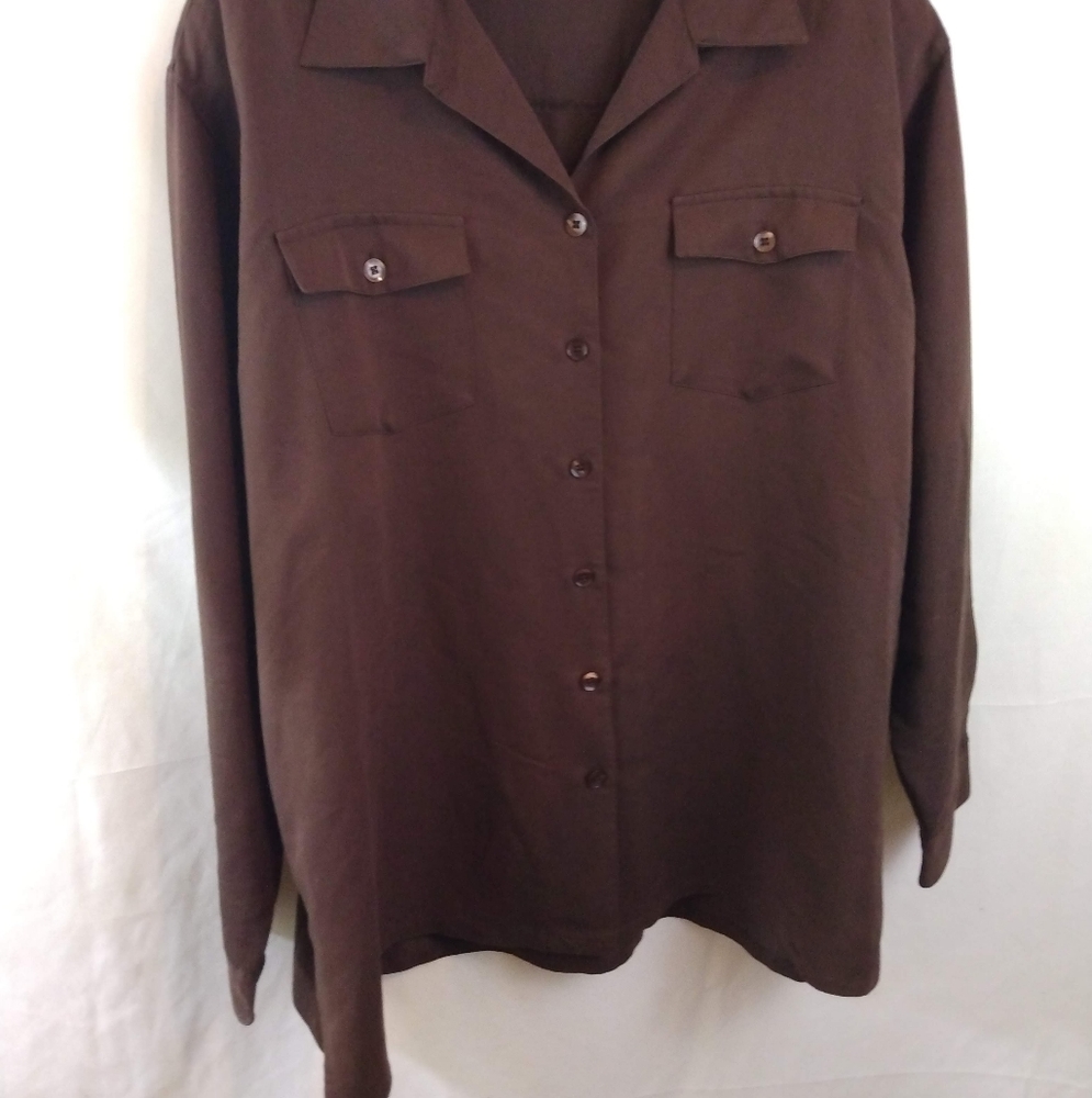 Carolina Colours Plus Brown Shirt